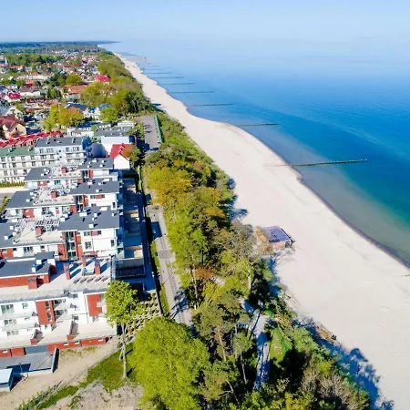 Apartament 7M Z Basenem W Jednym Budynku Klifowa Rewal Bon Turystyczny !!! Free Private Parking Exterior foto