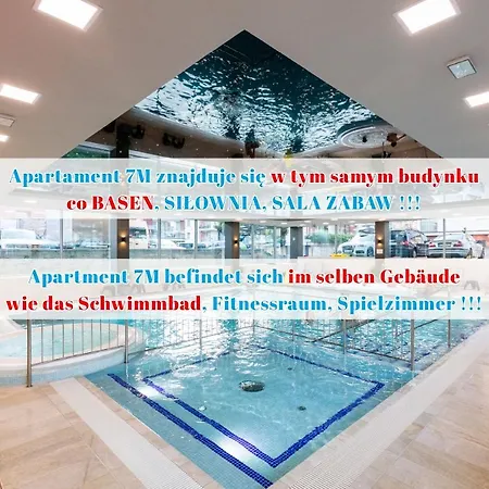 Apartament 7M Z Basenem W Jednym Budynku Klifowa Rewal Bon Turystyczny !!! Free Private Parking Exterior foto