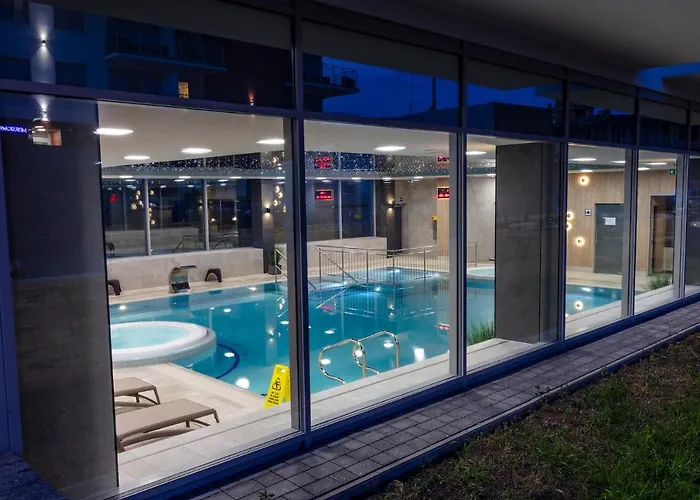 Apartament 7M Z Basenem W Jednym Budynku Klifowa Rewal Bon Turystyczny !!! Free Private Parking