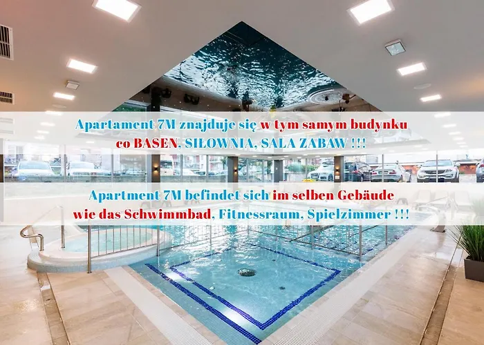 Apartament 7M Z Basenem W Jednym Budynku Klifowa Rewal Bon Turystyczny !!! Free Private Parking