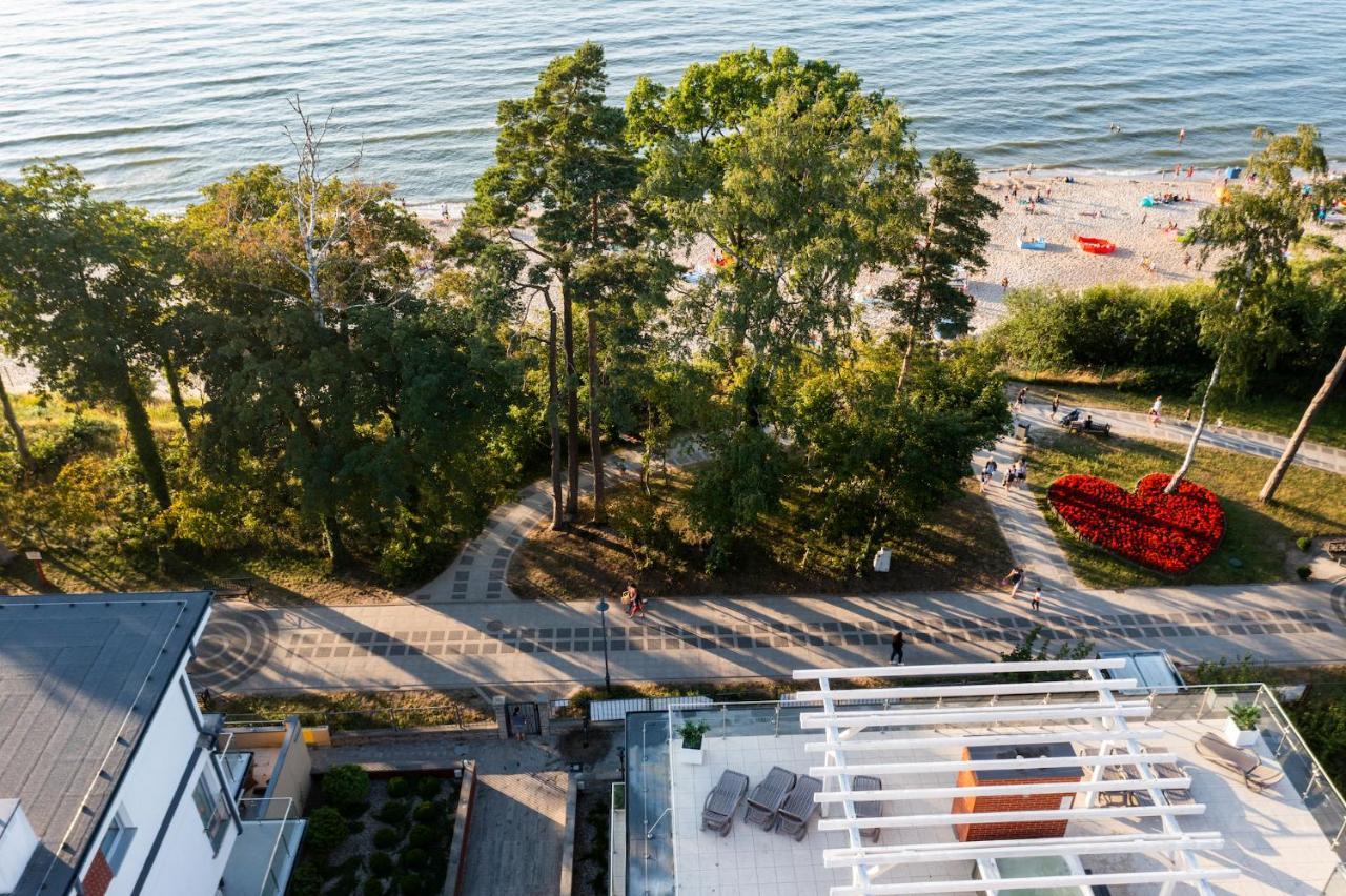 7m Z Basenem W Jednym Budynku Klifowa Bon Turystyczny !!! Free Private Parking Apartment Rewal