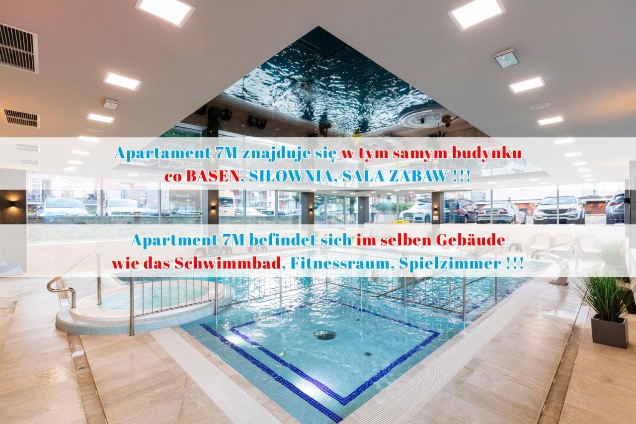 7m Z Basenem W Jednym Budynku Klifowa Bon Turystyczny !!! Free Private Parking * Rewal